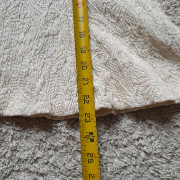 Yoana Baraschi skirt cream textured women's 6 - Picture 9 of 11